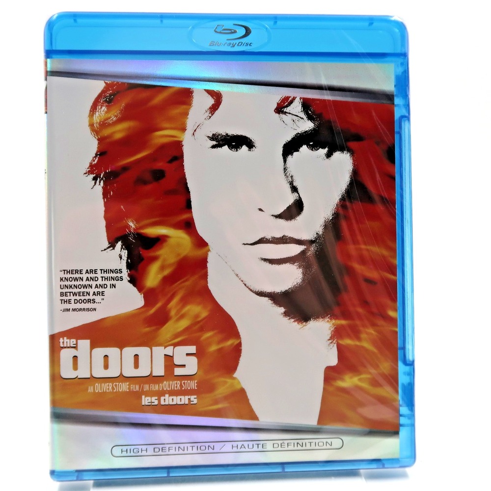 The Doors Blu-ray 1991 Movie Oliver Stone Val Kilmer Lionsgate NTSC R Rated